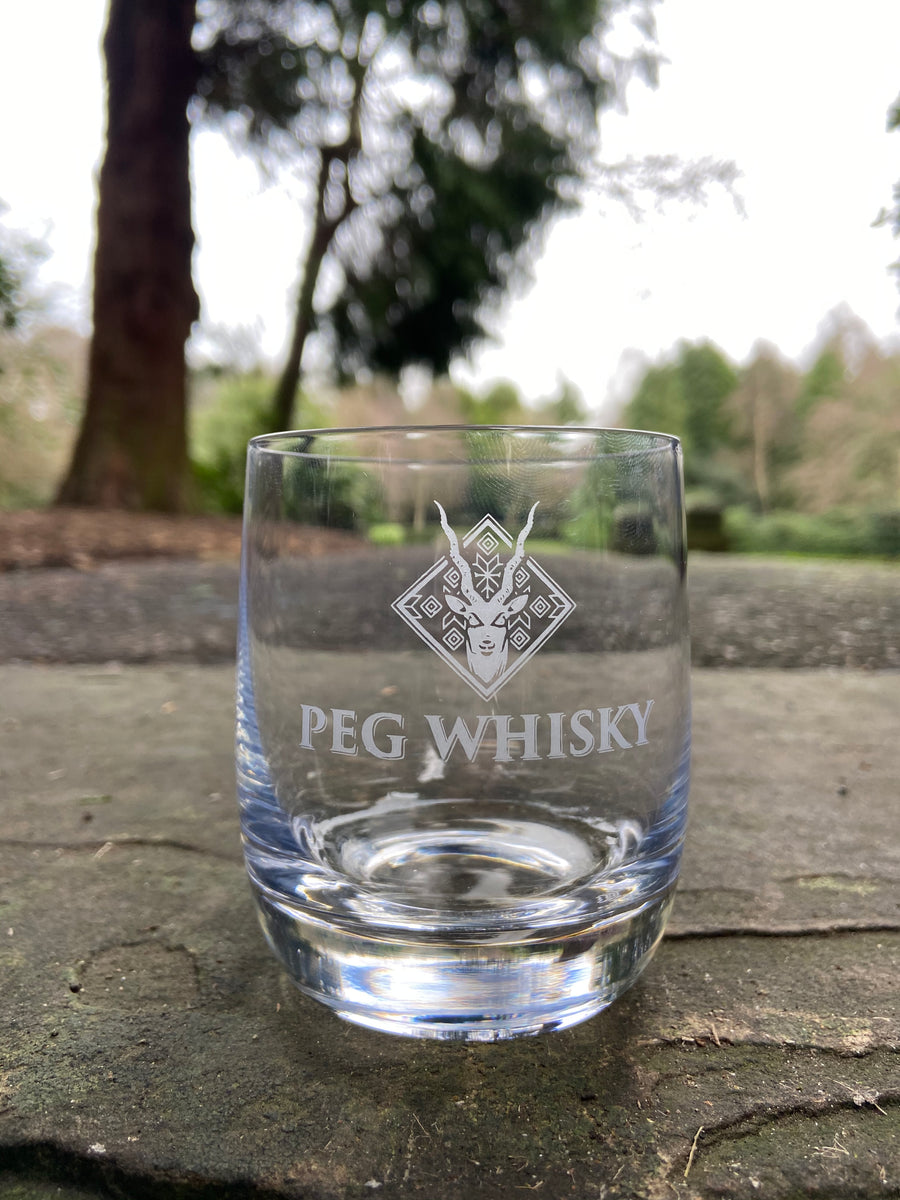 Peg Whisky Glass Tumblers (Set of 4)